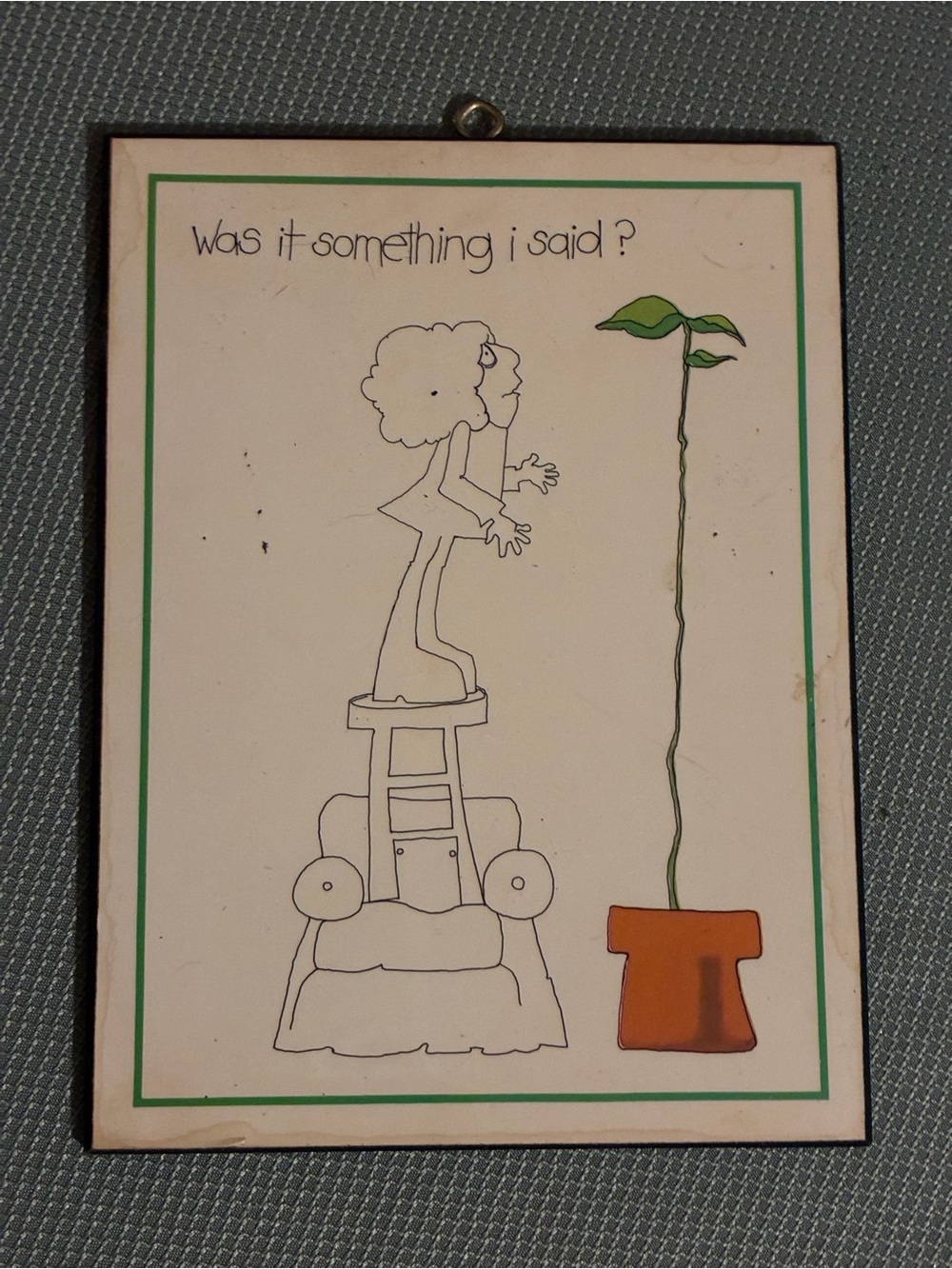 Vintage Classique Humdingers Wall Plaque